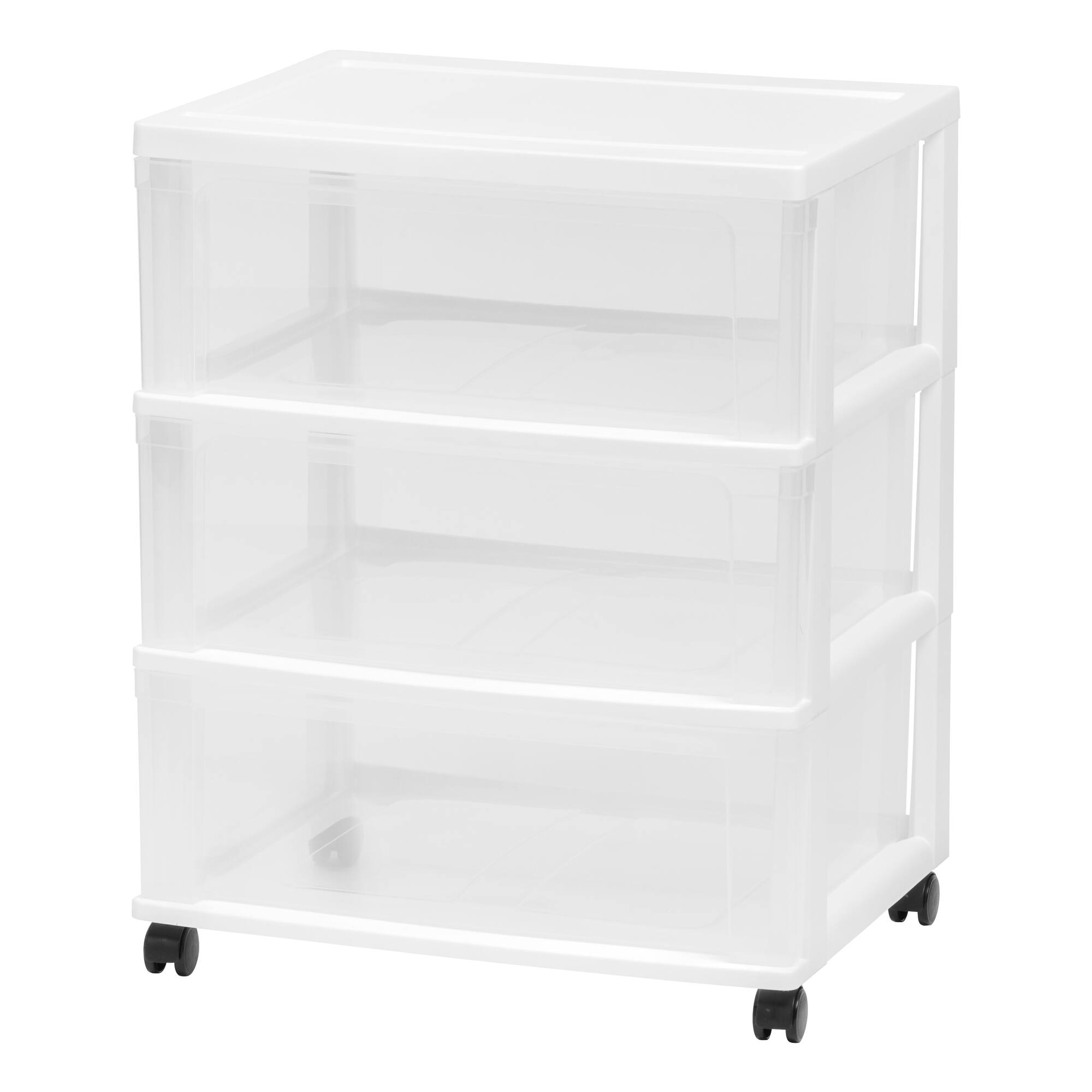 Iris® 3 Drawer Rolling Storage Cart